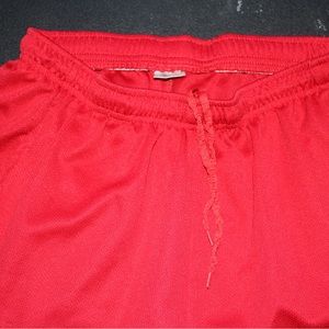 Red Gym Shorts